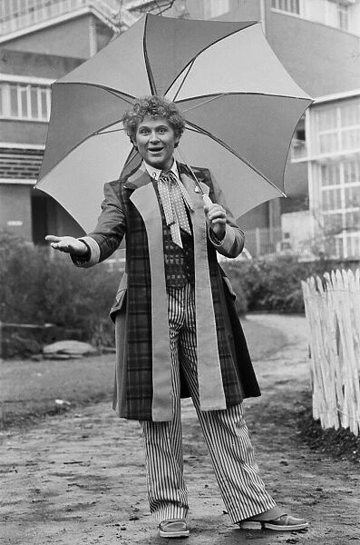 Actor Colin Baker, recently named as the sixth Doctor Who in the BBC science fiction