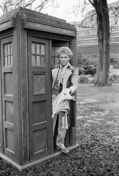 Actor Colin Baker, recently named as the sixth Doctor Who in the BBC science fiction