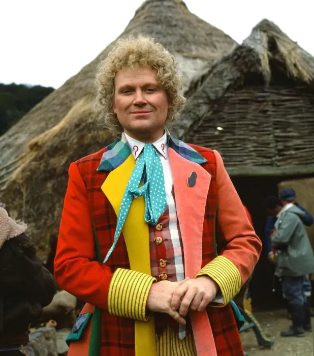 Framed Print : Actor Colin Baker, who plays Doctor Who in the BBC science fiction programme Framed Print : Actor Colin Baker, who plays Doctor Who in the BBC science fiction programme