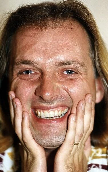 Actor and comedian Rik Mayall. 20th September 1991