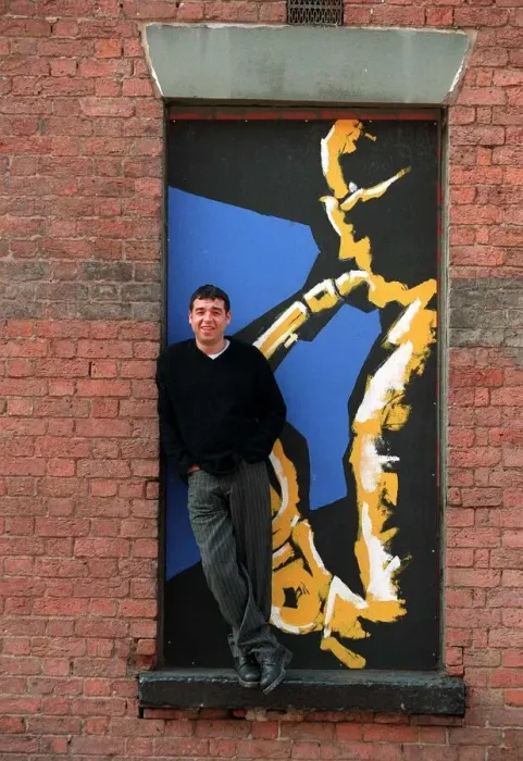 Framed Print : Actor Jake Abrahams in an old theatre Framed Print : Actor Jake Abrahams in an old theatre