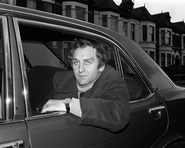 Actor John Thaw November 1974 Who plays the part of a detective Inspector in