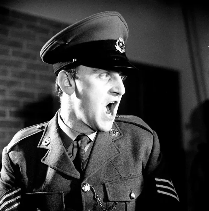 Framed Print : Actor John Thaw stars as Redcap in tv series 1966