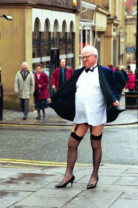 Framed Print : Actor Ken Morley who is appearing in The Rocky Horror Show at the Theatre Royal