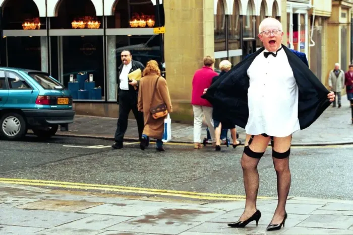 Framed Print : Actor Ken Morley who is appearing in The Rocky Horror Show at the Theatre Royal