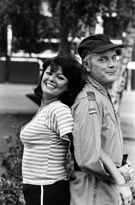 Framed Print : Actor Kenneth Cope and actress Ann Michelle. 28th September 1980 Framed Print : Actor Kenneth Cope and actress Ann Michelle. 28th September 1980