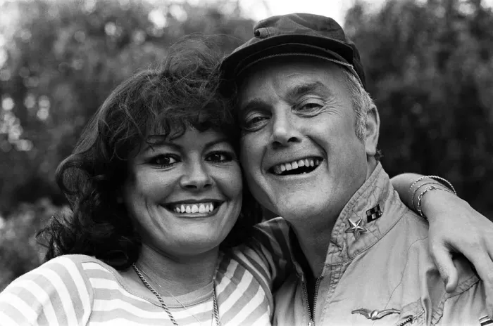 Framed Print : Actor Kenneth Cope and actress Ann Michelle. 28th September 1980 Framed Print : Actor Kenneth Cope and actress Ann Michelle. 28th September 1980
