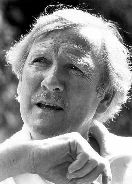 Actor Leslie Phillips at his Maida Vale, London home on 18th July 1978