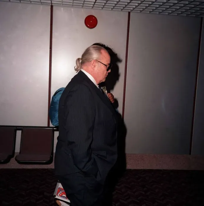 Framed Print : Actor Marlon Brando arriving at London Airport June 1986 Framed Print : Actor Marlon Brando arriving at London Airport June 1986