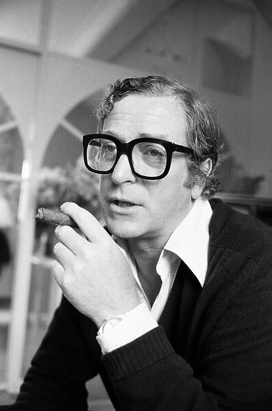 Actor Michael Caine in London for the Premiere of the film 'Escape to Victory'