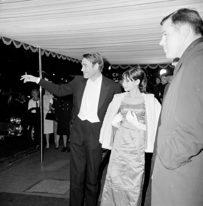 Framed Print : Actor Peter O Toole with Miss Buck at a Film Premiere Framed Print : Actor Peter O Toole with Miss Buck at a Film Premiere