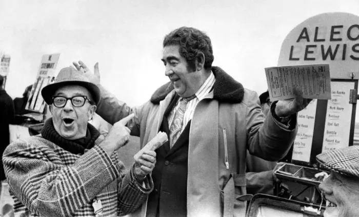Framed Print : Actor Phil Silvers took the bookies to the cleaners in true Sergeant Bilko fashion