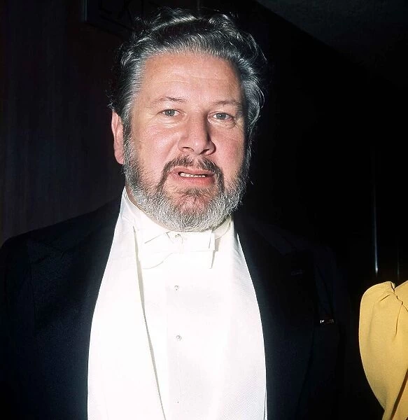 Actor and raconteur Peter Ustinov at the Premiere of 'Mary