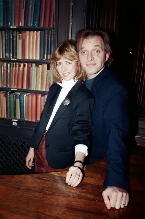 Framed Print : Actor Rik Mayall, at a press call for The New Statesman television programme Framed Print : Actor Rik Mayall, at a press call for The New Statesman television programme