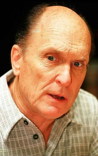Actor Robert Duvall in Glasgow May 1998 mouth open