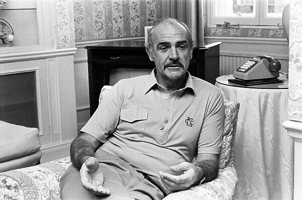 Actor Sean Connery. 14th December 1983