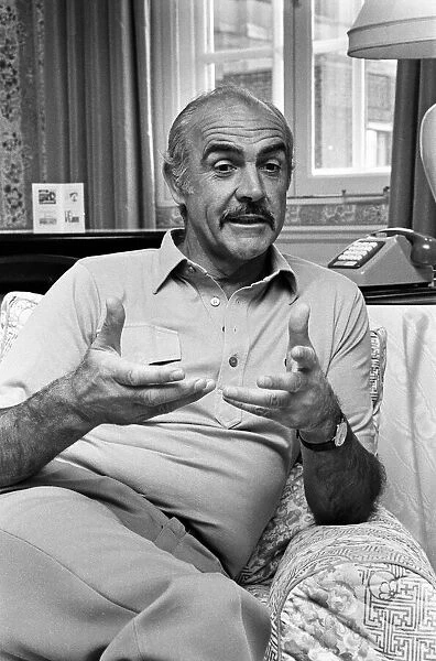 Actor Sean Connery. 14th December 1983