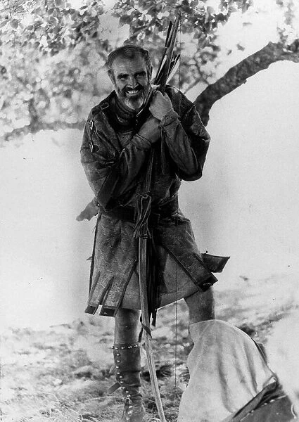 Actor Sean Connery in the film Robin Hood Circa 1975