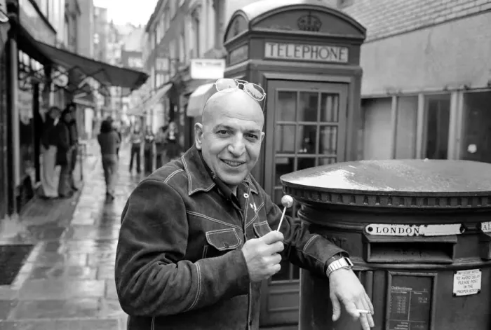 Framed Print : Actor: Telly Savalas (Kojack the Brooklyn cop on T. V. ) is in London for a few days to