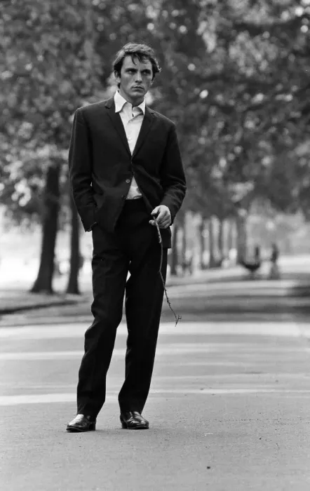 Framed Print : Actor Terence Stamp pictured in a park in London. 13th September 1962 Framed Print : Actor Terence Stamp pictured in a park in London. 13th September 1962