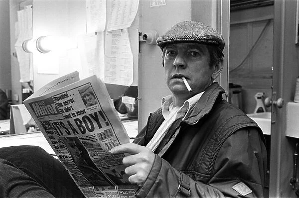 Actor Tom Courtenay in New York. 2nd May 1982