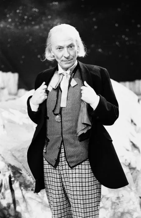 Framed Print : Actor William Hartnell - the first Doctor - pictured during rehearsals at Television Framed Print : Actor William Hartnell - the first Doctor - pictured during rehearsals at Television