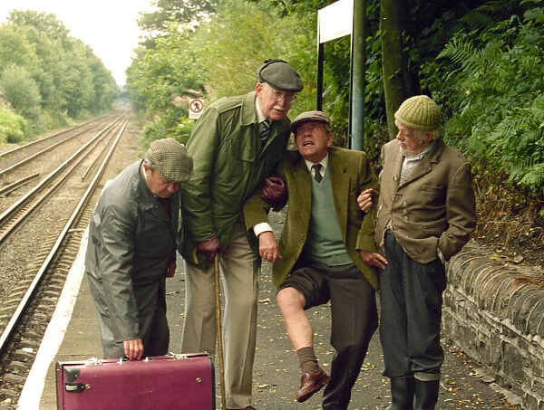 Actors in the BBC situation comedy series Last of the Summer Wine