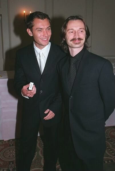 Actors Jude Law and Robert Carlyle at the Evening Standard British Film Awards at