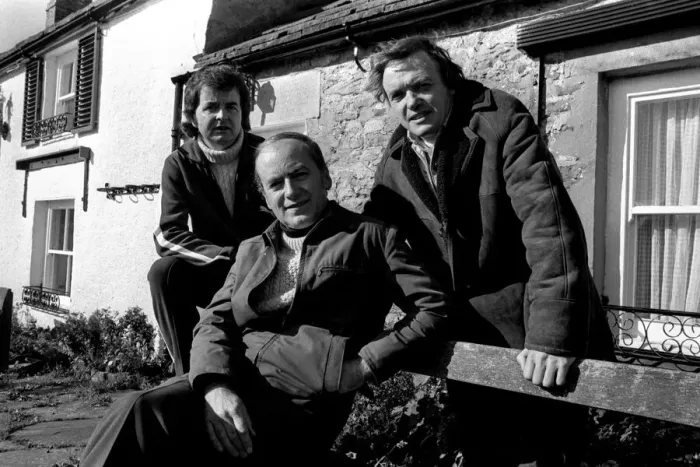 Framed Print : Actors Rodney Bewes and James Bolam of Whatever Happened To The Likely Lads