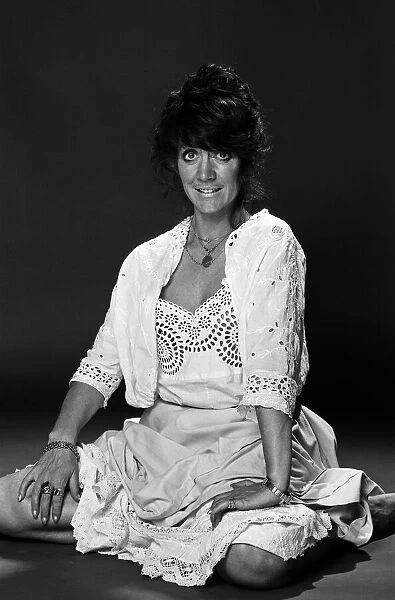 Actress Amanda Barrie. September 1982