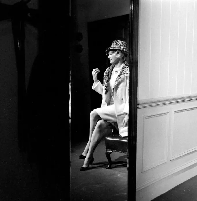 Framed Print : Actress Anita Ekberg seen here on the set of the ABC Murders Entertainment Framed Print : Actress Anita Ekberg seen here on the set of the ABC Murders Entertainment