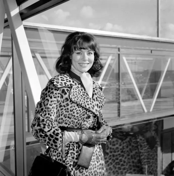Framed Print : Actress Anne Heywood, arrived at Heathrow Airport today from Geneva