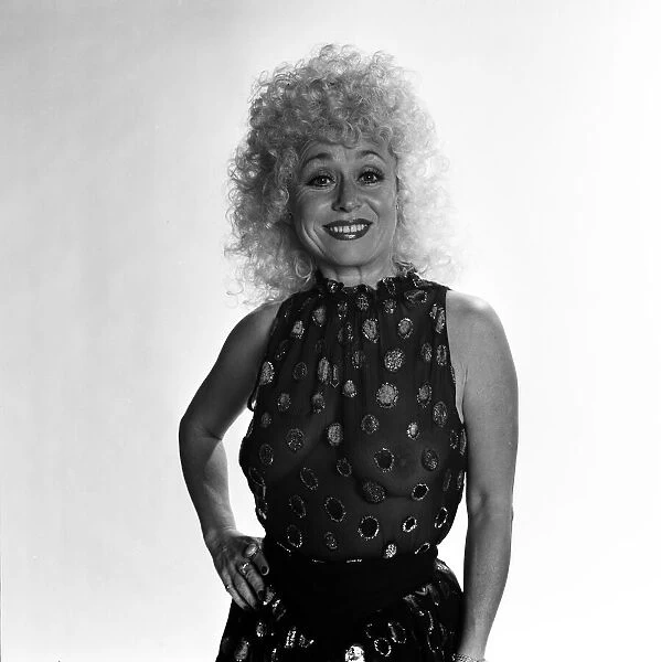 Actress Barbara Windsor. 17th November 1983