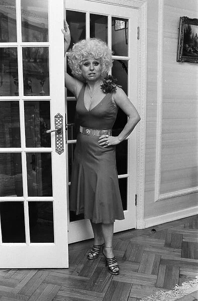 Actress Barbara Windsor. 22nd April 1978