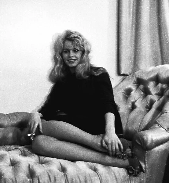 Actress Bridget Bardot December 1957