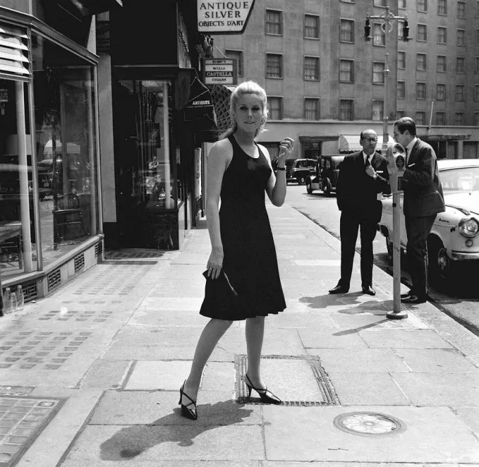 Framed Print : Actress Catherine Deneuve, star of the film repulsion Framed Print : Actress Catherine Deneuve, star of the film repulsion