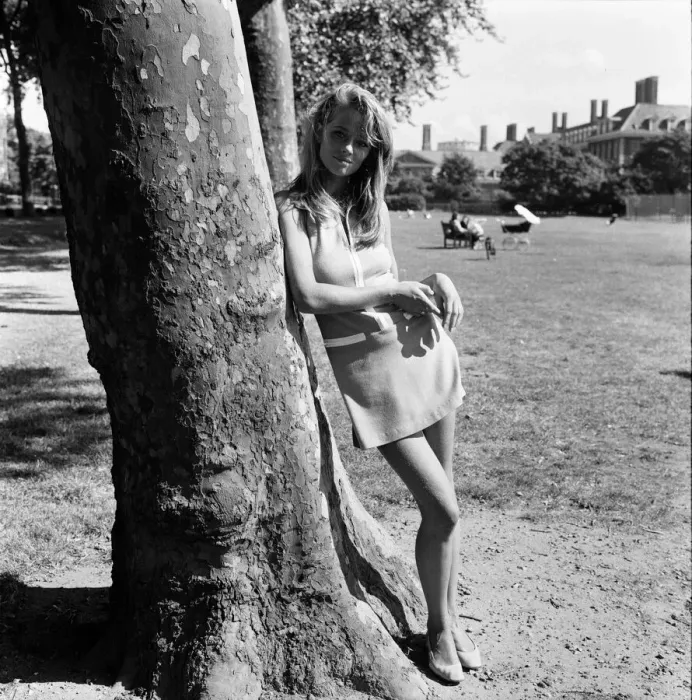 Framed Print : Actress Charlotte Rampling pictured in Chelsea. 9th August 1967 Framed Print : Actress Charlotte Rampling pictured in Chelsea. 9th August 1967