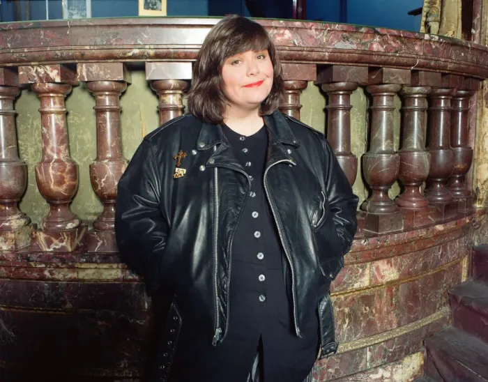 Framed Print : Actress and comedian Dawn French. 1st February 1991
