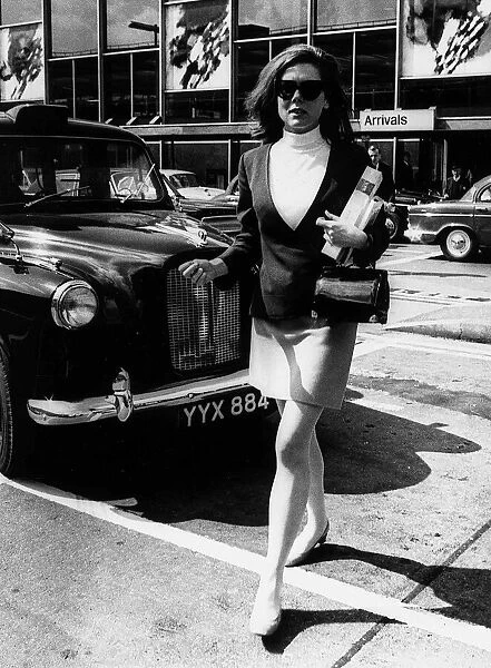 Actress Diana Rigg 1967