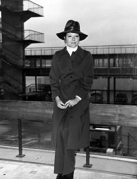 Actress Diana Rigg 1969