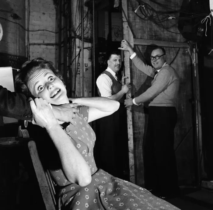 Framed Print : Actress Elspet Gray. 1st February 1957 Framed Print : Actress Elspet Gray. 1st February 1957