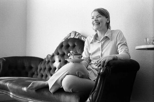 Actress Glenda Jackson, 11th August 1970