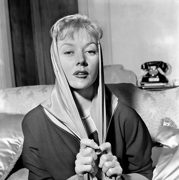 Actress: Gloria Grahame the Hollywood Star has arrived in this country to make a film