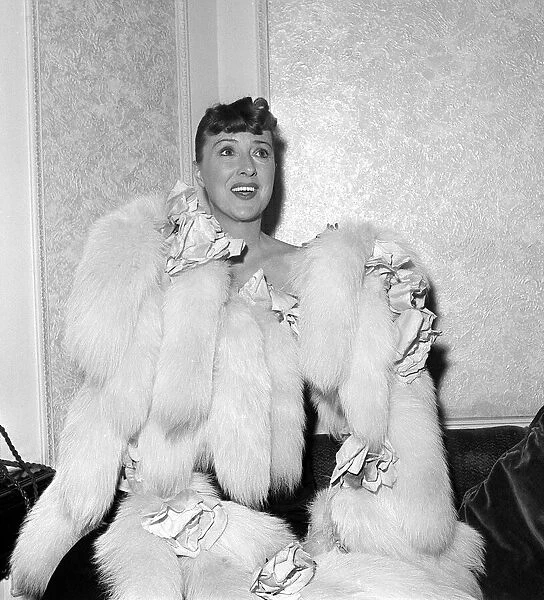 Actress Gypsy Rose Lee in London October 1957