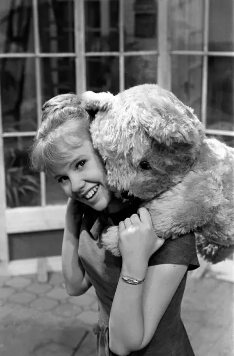 Framed Print : Actress Hayley Mills celebrates her 17th birthday. 18th April 1963 Framed Print : Actress Hayley Mills celebrates her 17th birthday. 18th April 1963
