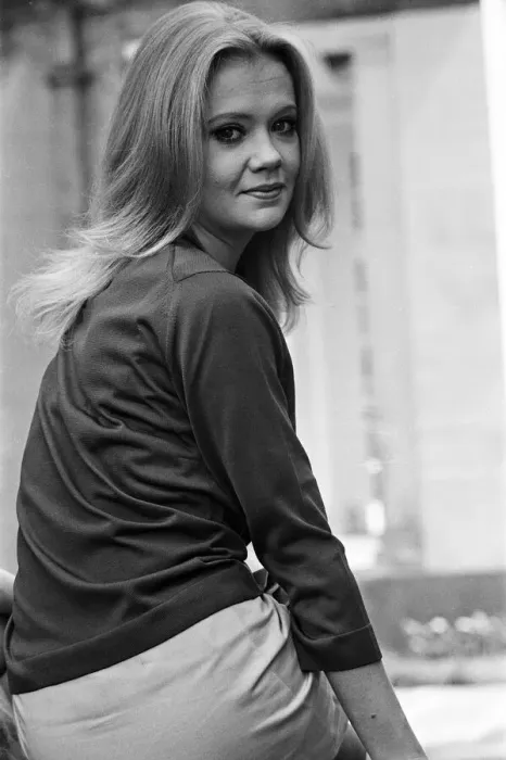 Framed Print : Actress Hayley Mills holding a camera. 13th May 1967