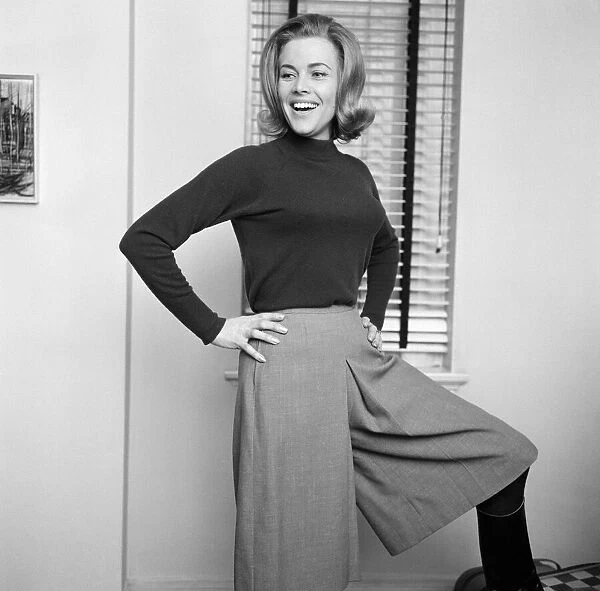 Actress Honor Blackman, feature for Donald Zec. 3rd February 1963