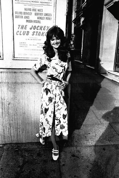 Actress Imogen Hassell pictured at the Theatre Royal in Newcastle appearing in the play