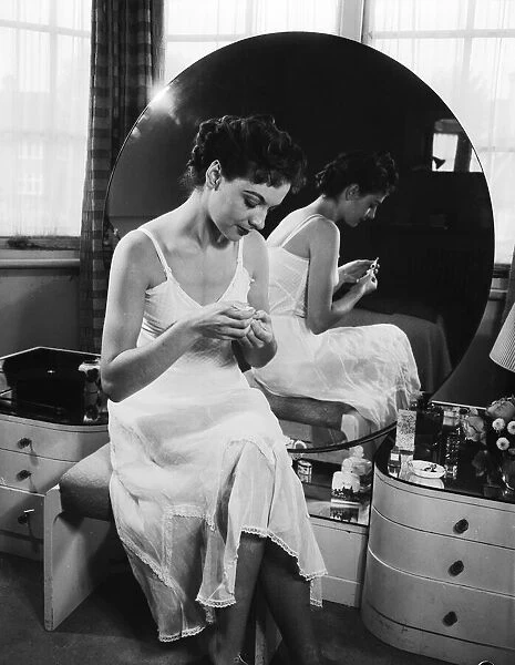Actress Jacqueline Hill who played the Doctor Who companion Barbara 1953