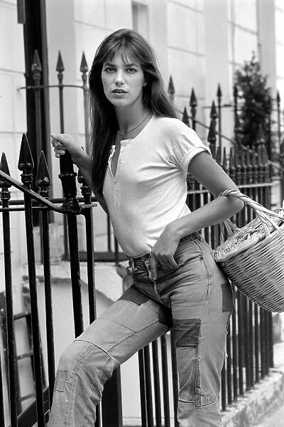 Actress: Jane Birkin. August 1974 S74-5031-002